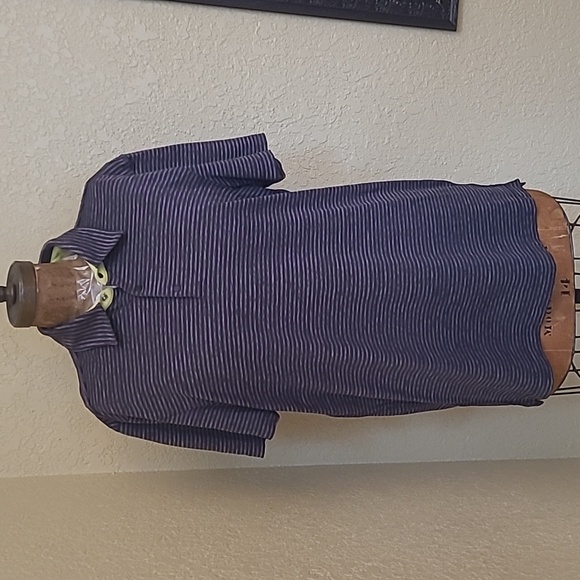 Nike Other - MENS NIKE  BLACK/GREY STRIPED GOLF POLO SHIRT L